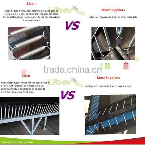 Professional trampoline manufacturer kids indoor trampoline bed, indoor trampolin, trampolin bed for sale