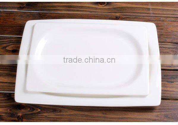 fashionable design love shape bone china plate