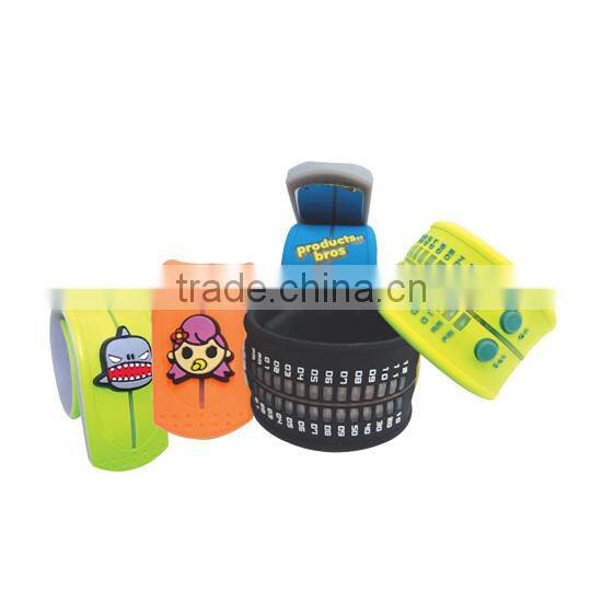 2016 Hot Sell Products Bros Baby Rinne Mr Shark Unisex Waterproof Foldable Lighting Rubber Wrist LED Watch