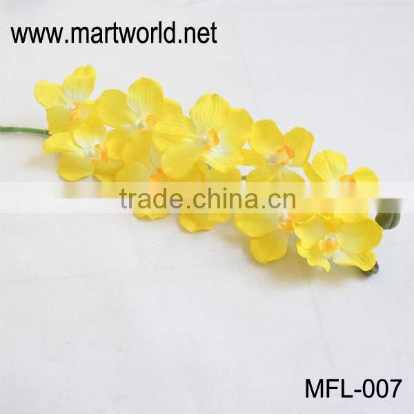 Phalaenopsis artificial wedding flower for wedding & party decoration for sale (MFL-007)