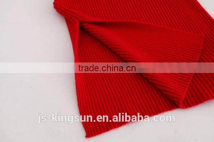 JS-11015B one slit pure color high neck latest design sweater women