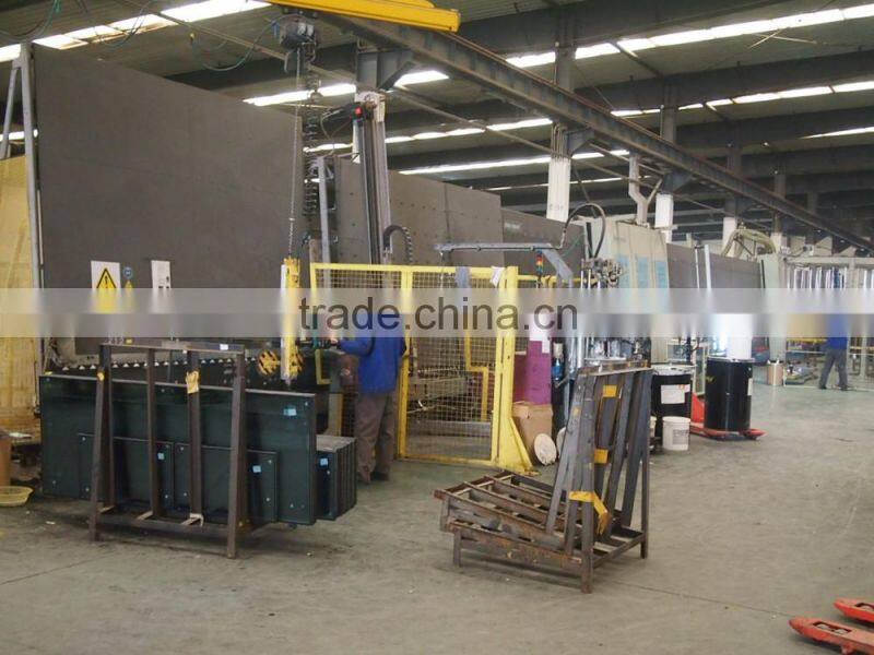 Heat-proof and sound-proof tempered low-e tempered insulated roof window glass