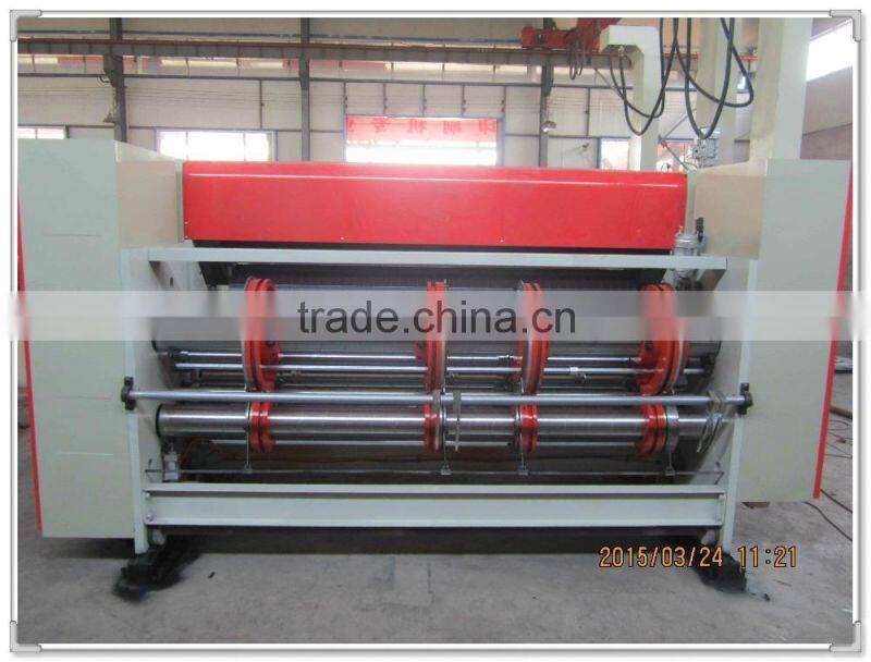 best sale carton box printing machine with slotter and die cutter