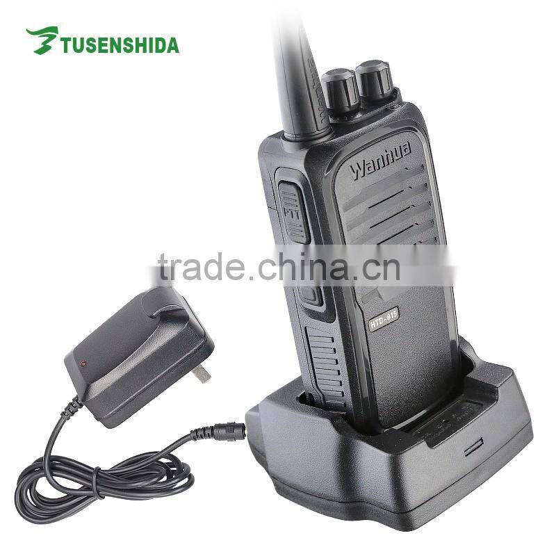 136-174MHz 403-480MHz Selectable Single Band Walkie Talkie Wanhua HTD-815 5-10km Transceiver