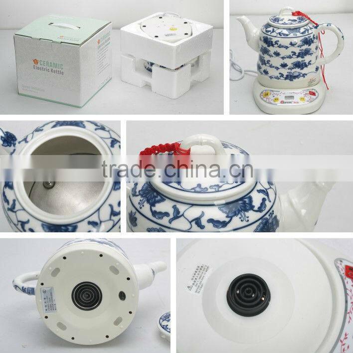 2016 GS/CE/LVD/LFGB/ROHS/ REACH/ PAH New ceramic kettle BF13028D--