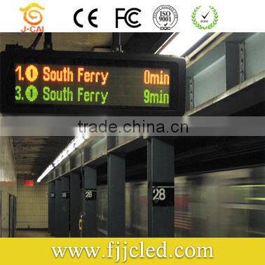golden supplier dual color led sign board for outdoor advertising (P16)