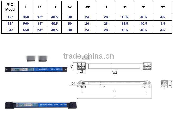 LMA Magnetic Knife Holder,Tool Strip Holder