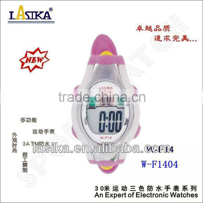 2013 innovative sports digital watch of women
