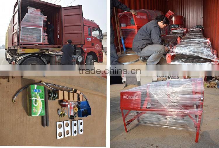 WT2-10 fully automatic interlocking brick machine in africa