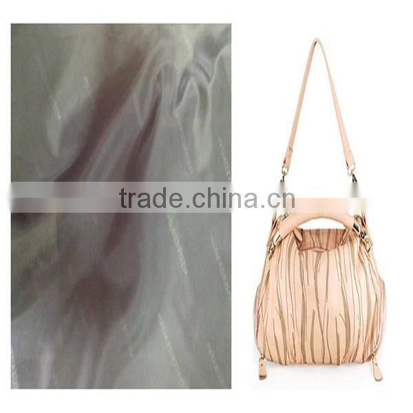 High quality 100 Polyester taffeta black and white print fabric