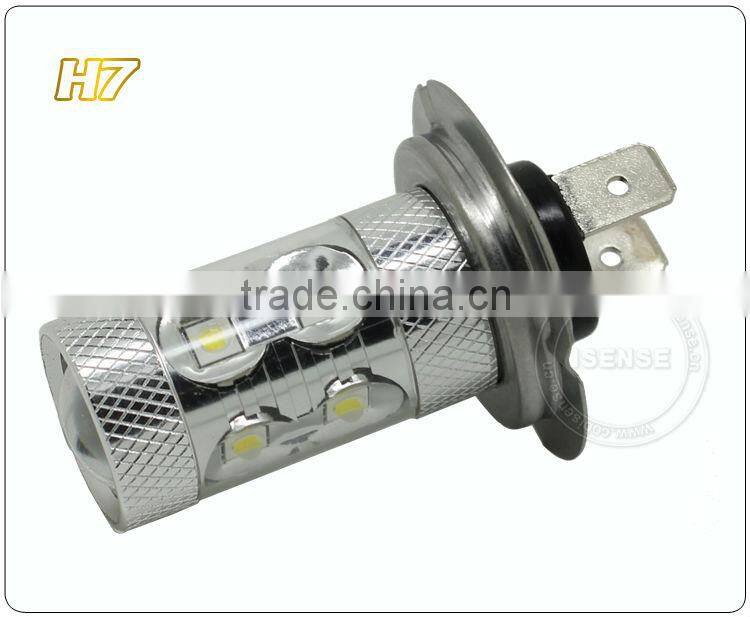 12V 80w/60w/50w H4 High Power led fog lamp HID Xenon White Headlight Led Vehicles Car Fog Lights Bulbs