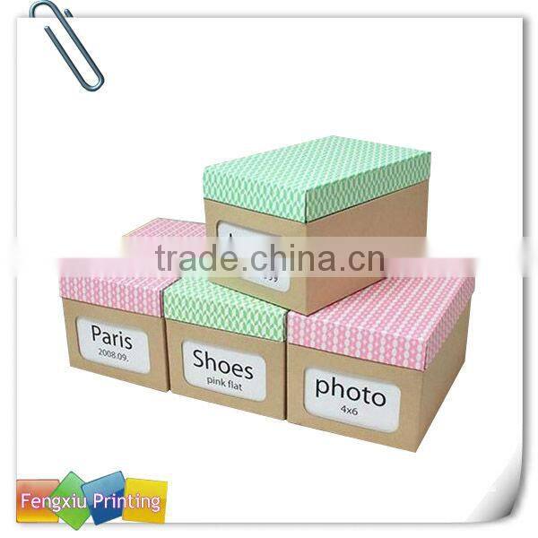 Brown Cardboard Shoe Box