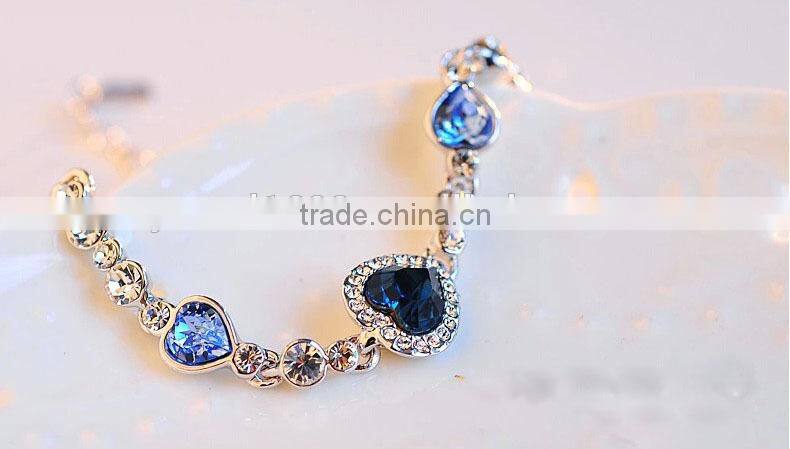 Wholesale Popular sterling silver mesh bracelet for Girls