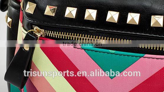 2016 New fashion cute colorful Korean backpack bag