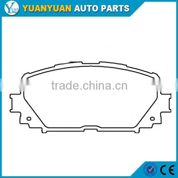 accessories toyota vios 04465-0D150 front brake pad for toyota yaris toyota vios 2013 - 2016