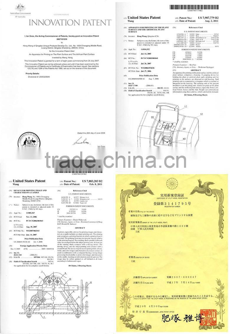 newest design digital PVC card printing machine with low print cost