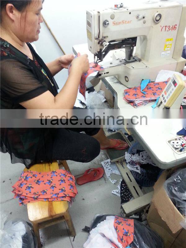 custom reversible bucket hat with woven label patch logo