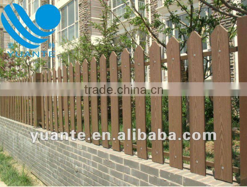 Cheap and ecofriendly WPC solid yard fencing/Laminate Flooring