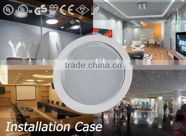 AC110V-265V LED Downlight 15w SMD5730 3000K-6500K Downlight 15w 74lm/W Using For Indoor Outdoor15w led downlight