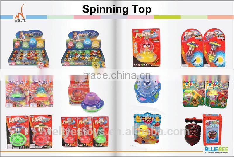 Best sell plastic spinning top toy spinning top with light music light up spinning top China Manufacturer