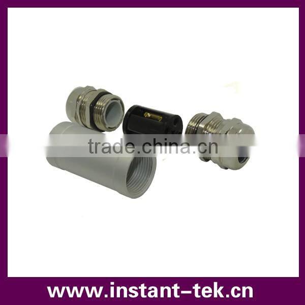INST M22D IP68 4pin metal waterproof connector