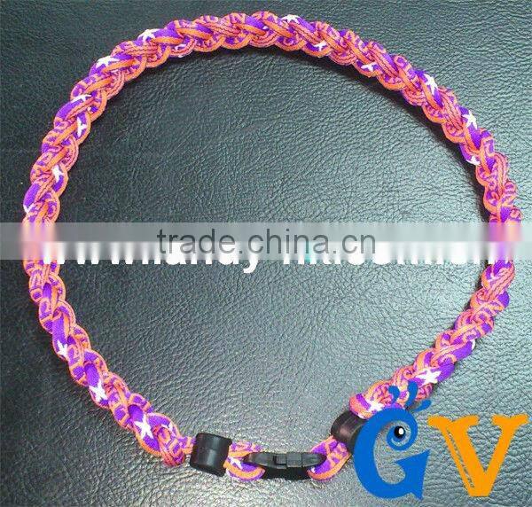 Fashion Customized USA Team Titanium Sports Necklace Falcons