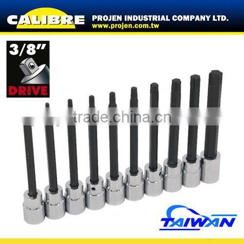 CALIBRE 7pc 3/8"Dr Hex Socket Bit Set