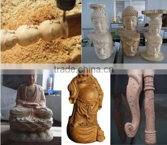 Multi spindle cnc milling machine carving Wood/PVC/Acrylic/MDF/sofa table furniture legs SKW-1325