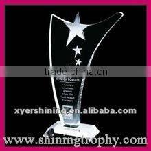 trophy crystal in crystal crafts