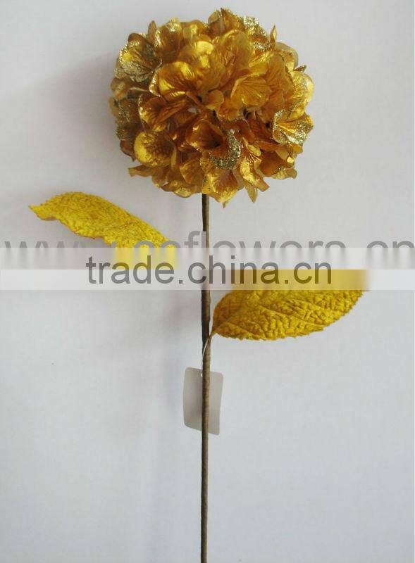 Christmas Items , Christmas Flower 27" Single Hydrangea Spray