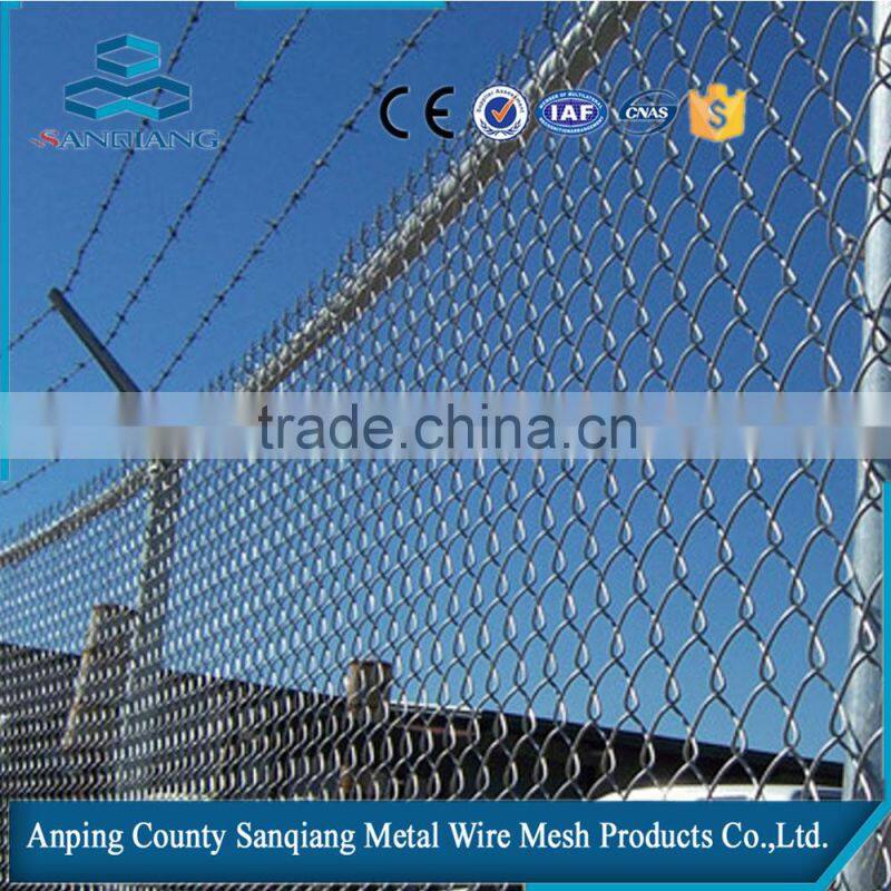 Airport used Chain Link Fence(manufacturer)