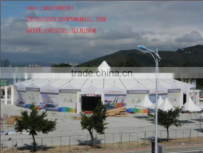 higt peak tent,fire-proof and water-proof tent