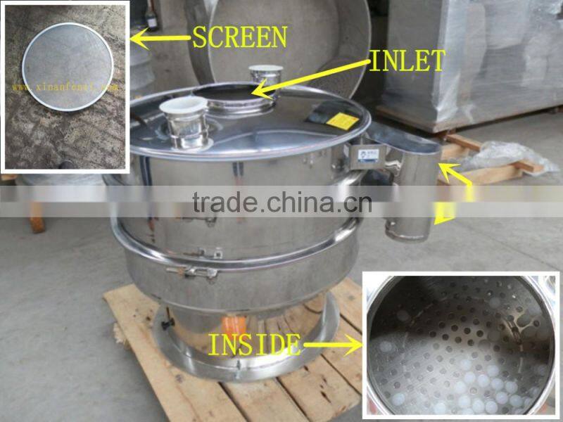 stainless steel XZS series rotary vibrating sifting machine