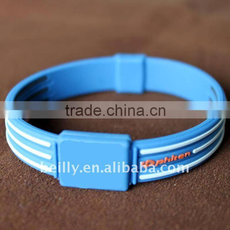 Best-selling ! the most popular custom design camouflage color silicone bracelet