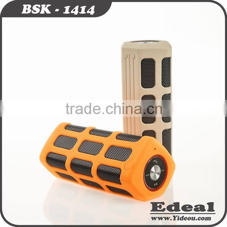 waterproof Portable Stereo Mini Bluetooth Speaker and power bank speaker