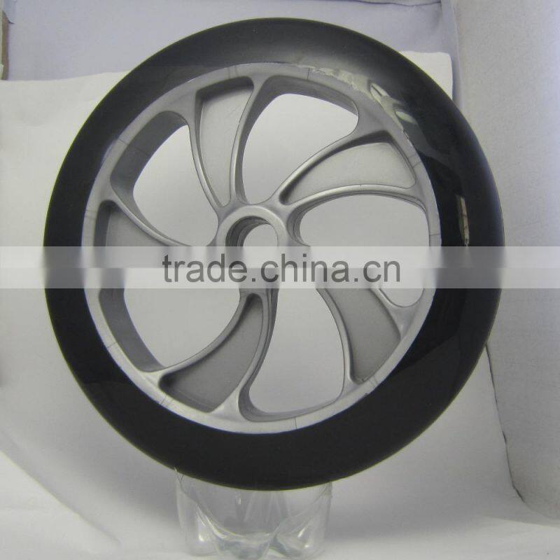 Polyurethane Customized Wheel 200mm pu wheel scooter