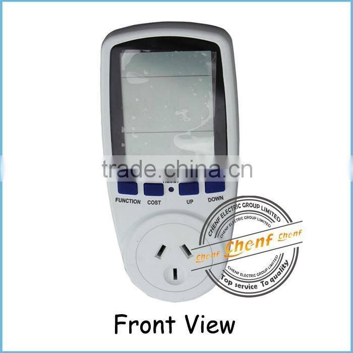 240V 10A AU Plug Energy Mini Digital Power Meter Voltage Current Analyzer with Power Factor