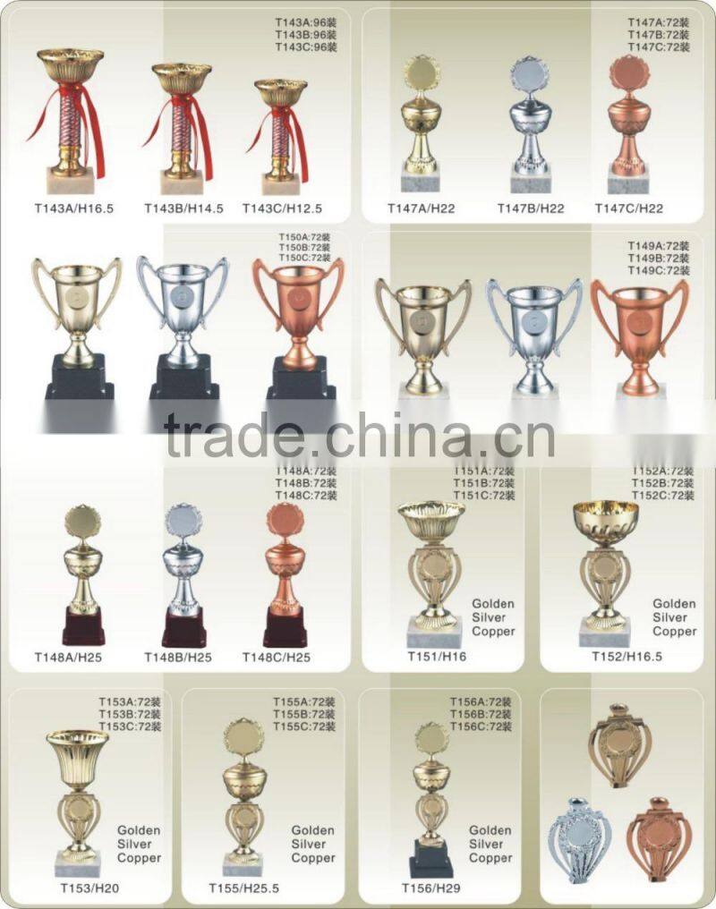 Three sizes students competitions sports gifts awards small trophies trophy cup