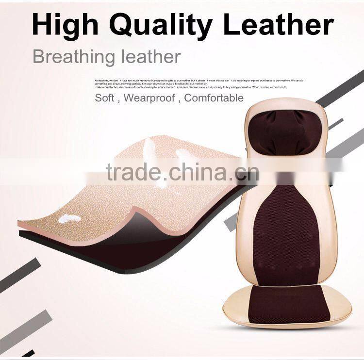 car seat massage cushion kneading massage cushion with infrared heat