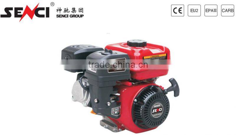Good quality CE certificate 4.6kw SIngle Cylinder, 4 stroke gasoline engine