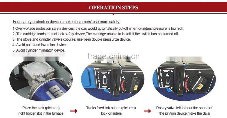 BBQ Gas Grill Outdoor Butane Gas Barbecue Grill