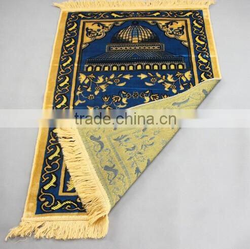 Middle East Carpet Islamic Worship Blanket Carpet Prayer Mat Muslim Blanket