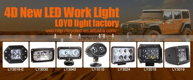 LOYO super bright High quality 12w led work light for trucks