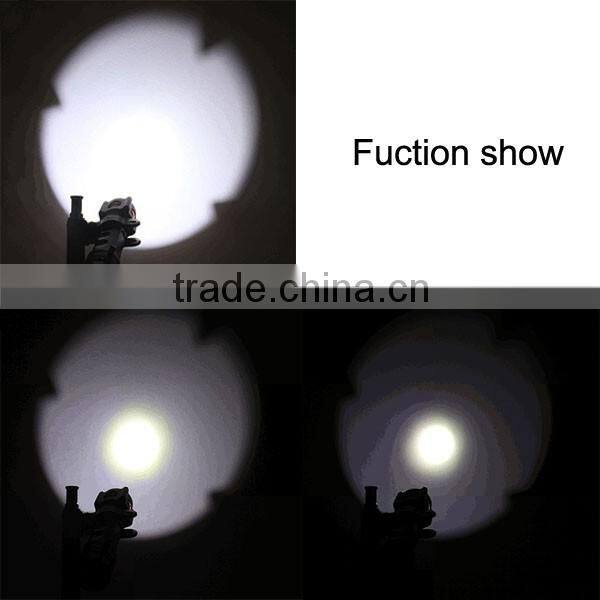1196 Function 4 In 1-Alarm/Window Breaker 10W XML T6 aluminum material led flashlight