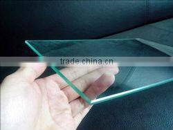 1.3mm 1.5mm 1.8mm small specification clear sheet glass