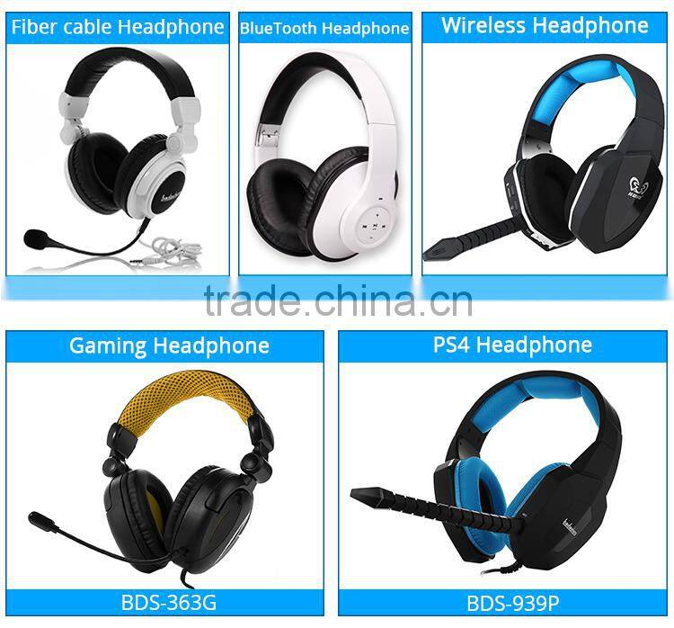HUHD & OEM gaming wireless headset noise cancelling headphone for ps4