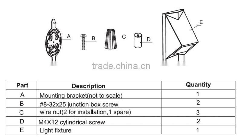 Aluminum Housing UL Outdoor LED Wall Pack Light