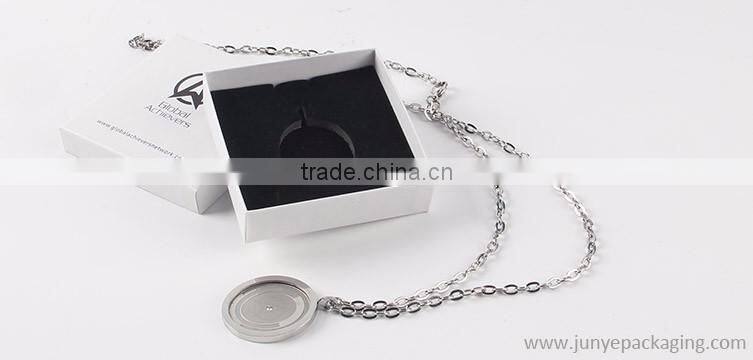 crisp white box attach PVC display window on the top