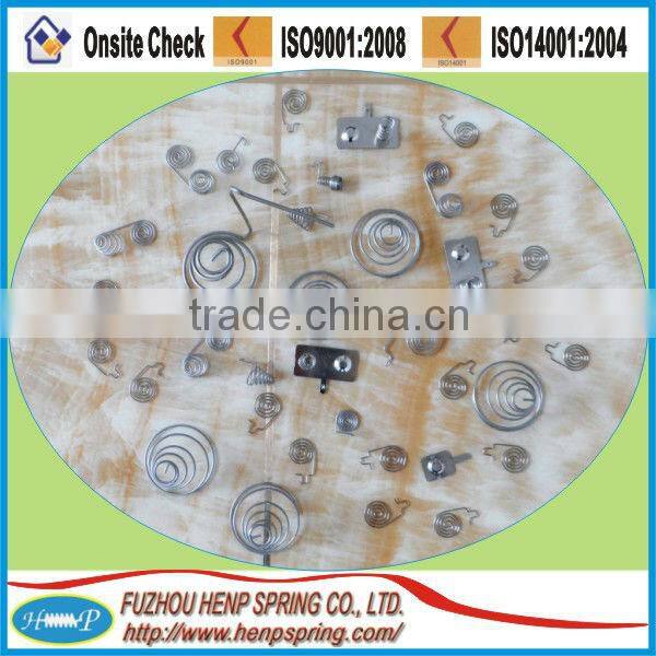 remote control battery coil spring