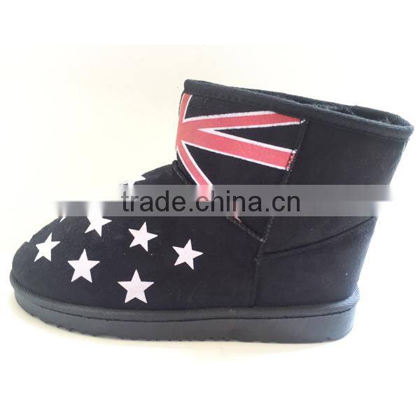 2015 New design fashion low price women snow boots factory warm women snow boots